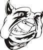 Vector clipart: bulldog