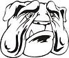 Vector clipart: bulldog