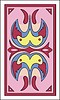 Vector clipart: back of playing card