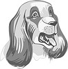 Vector clipart: dog