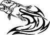 Vector clipart: fish flame