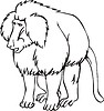 Vector clipart: hamadryas baboon