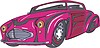 Vector clipart: hot rod