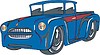 Vector clipart: hot rod