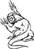 Vector clipart: monster