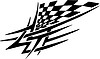 Vector clipart: racing graphics