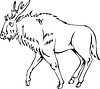 Vector clipart: sivatherium