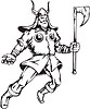 Vector clipart: viking