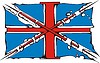 Векторный клипарт: тату с британским флагом