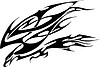 Vector clipart: eagle tattoo