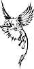 Vector clipart: winged tiger