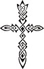 Vector clipart: Celtic cross