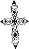 tribal cross