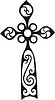 Vector clipart: cross decoration