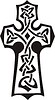 Vector clipart: Celtic cross