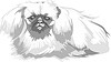 Vector clipart: pug-dog