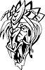 Vector clipart: monster