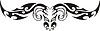 Symmetrical monster tattoo | Stock Vector Graphics