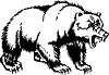 Vector clipart: bear