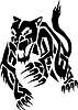 Vector clipart: tiger flame