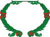 Vector clipart: heraldic wreath