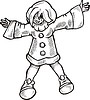 Vector clipart: anime