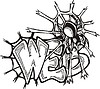 Vector clipart: web (graffiti)