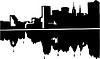 Vector clipart: Baltimore skyline