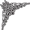 Vector clipart: celtic decorative corner