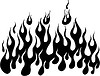 Vector clipart: flame