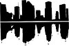 Vector clipart: Houston skyline