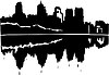 Vector clipart: Philadelphia skyline