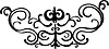 Vector clipart: ornamental vignette