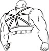 Vector clipart: Union Jack tattoo