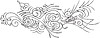 Vector clipart: complex ornamental pinstripe