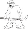 Vector clipart: dog mascot