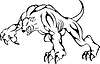 Vector clipart: monster