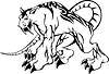 Vector clipart: monster