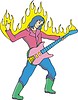 musician flame