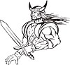 Vector clipart: viking