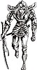 Vector clipart: warrior