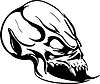 Monster skull tattoo | Stock Vector Graphics