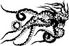 Векторный клипарт: флеймс осьминог