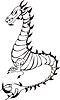 Vector clipart: dragon