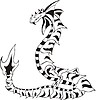 Vector clipart: dragon