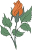 Vector clipart: rose