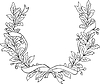 Vector clipart: wreath