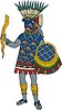 ацтекский бог дождя Тлалок