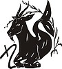 Vector clipart: Capricorn