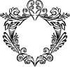 Vector clipart: decorative wreath